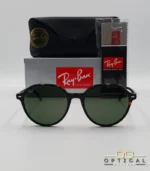 Lunettes de soleil Ray-Ban RB2195 Thalia monture écaille de tortue verres verts G-15 avec étui et boîte d'origine.
