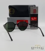 Lunettes de soleil Ray-Ban RB2195 Thalia monture écaille de tortue verres verts G-15 avec étui et boîte d'origine.