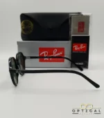 Lunettes de soleil Ray-Ban RB2195 Thalia monture noire verres verts G-15 avec étui et boîte d'origine.